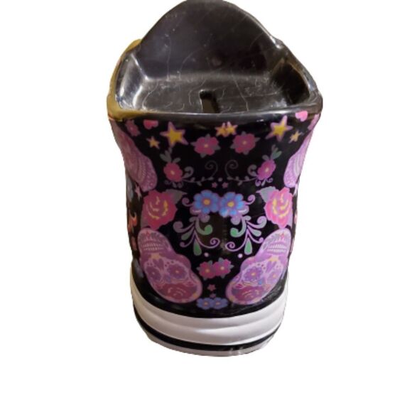 HI Top Shoe Sugar Skull - Piggy Bank - Picture 3 of 9